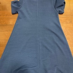 【MURUA】ワンピース　青　膝丈　綺麗めの画像
