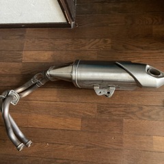 ニンジャ400ノーマルマフラーの画像