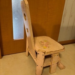 手作り椅子　の画像