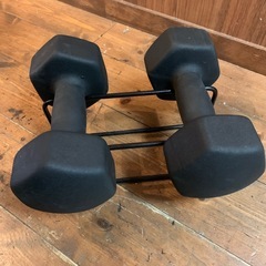 Bery KoKo 10kgダンベル2個セット　塩化ビニルコーティング　筋トレ　スポーツ　フィットネスの画像