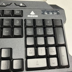 ロ 2508-497 mouse  イルミネーションキーボード 動作確認済み 中古美品の画像