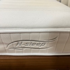 シングルベッド　ニトリ　フレーム付きの画像
