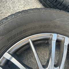 145/80R13 社外ホイール国産タイヤ4本セットの画像