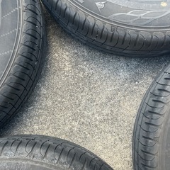 145/80R13 社外ホイール国産タイヤ4本セットの画像