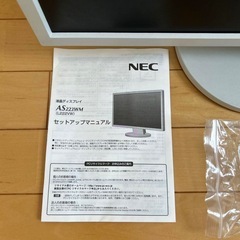  NEC パソコン 液晶 ディスプレイ AS223WM モニター パソコン機器 デスクトップの画像