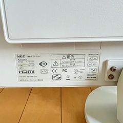  NEC パソコン 液晶 ディスプレイ AS223WM モニター パソコン機器 デスクトップの画像
