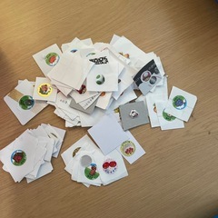 シール大量！！いろんなシール勢揃いの画像