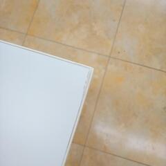 リユースのサカイ太田店★ジモティ割あり★  ダイニングテーブル ホワイト H70×D70×W70 クリーニング済み OJ10561の画像