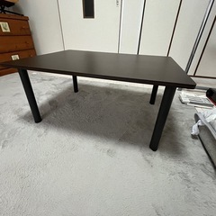ニトリテーブル美品の画像