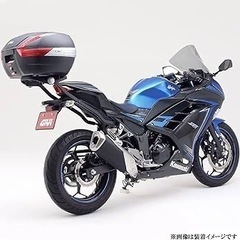 カワサキ　ニンジャ250、Z250用　リアキャリア、ボックスセット　デイトナ　GIVIの画像