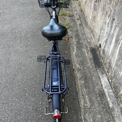 パナソニック　電動アシスト自転車　ネイビー色の画像