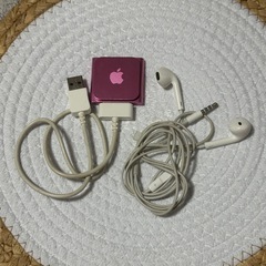 iPhone Nano 7代目　6代目　ピンク　オーディオ機械　の画像