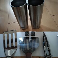 THERMOS　コップ2個　バーベキュー用品の画像