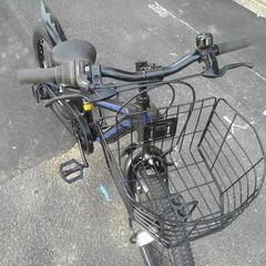 中古子供自転車３７１２　２０インチ　６段ギヤ　LEDオートライト　 身長１１７㎝前後の画像