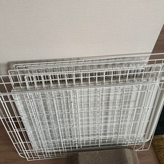 島忠ホームズ　お掃除らくらくキャットケージ2段の画像