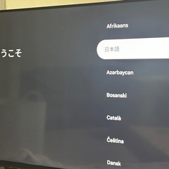 Google TV 43型の画像