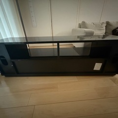 【値下げ】ニトリ テレビ台 テレビボード 黒 ブラックの画像