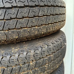 ヨコハマ　軽トラタイヤ　145/80R/12 テッチンホイール付きの画像