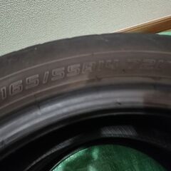 165/55/R14 タイヤ２本（ダンロップ）の画像