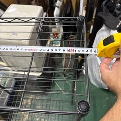 黒のスチールラック！の画像