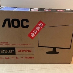 23.8インチ　パソコンモニター　故障品の画像