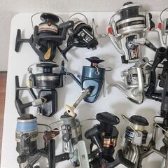 【中古】釣りリール40個まとめ売り/RYOBIDAIWAOlympicなどの画像
