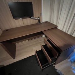 【美品】ニトリシステムデスクの画像