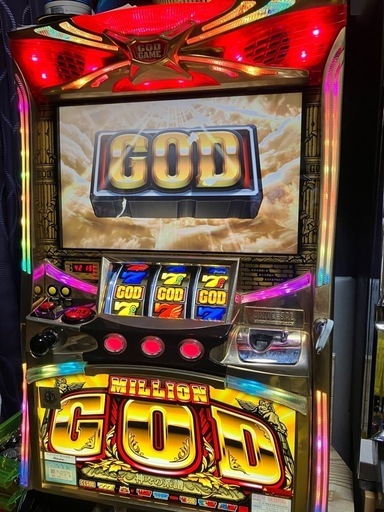 パチスロ実機☆5号機☆ミリオンゴッド〜神々の系譜〜(ミズホ