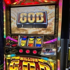パチスロ実機☆5号機☆ミリオンゴッド〜神々の系譜〜(ミズホ)☆パチスロ実機☆自宅でGOD☆の画像