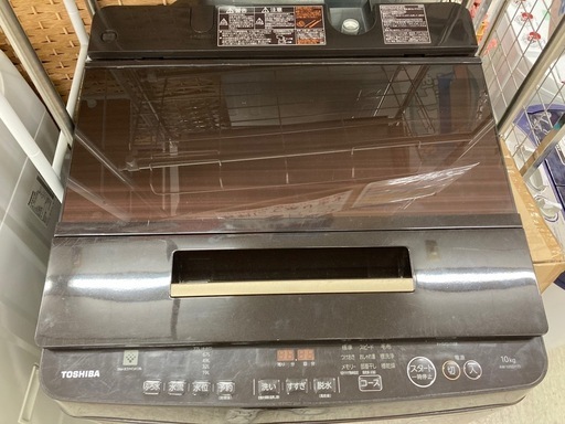 【愛品館江戸川店】保証充実　TOSHIBA　2018年製　10.0kg全自動洗濯機　AW-10SD7