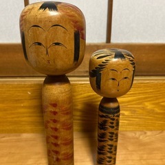 こけし　2体の画像