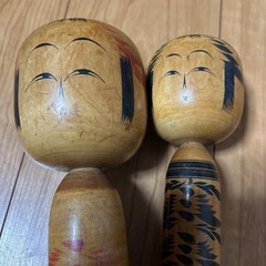 こけし　2体の画像