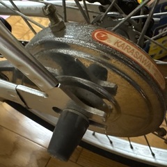 折りたたみ自転車の画像