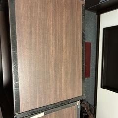 『取引先決定しました』カラーボックス3個（茶色）の画像