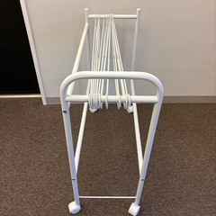 室内物干し ハンガーボトムススリムBHS-1 20本掛け ホワイトの画像
