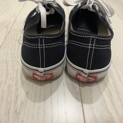 中古無料VANSスニーカー25cmキャンバス靴の画像