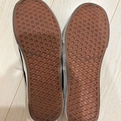 中古無料VANSスニーカー25cmキャンバス靴の画像