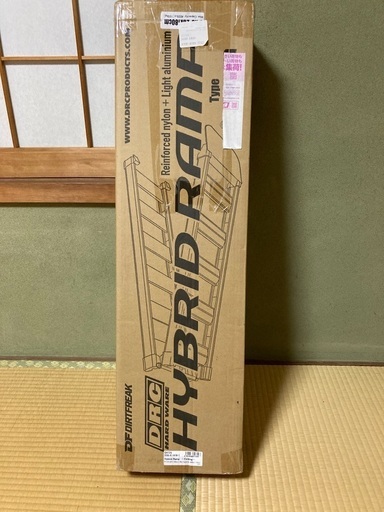 未使用品 DRC ハイブリッドランプ　ラダー 折り畳み/180cm ブラック 【D36-41-618-1】オフロード モトクロス バイクラダー トランポ