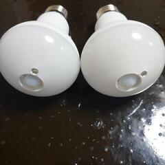 【動作確認済み】（昼白色）ダイソーＬＥＤ電球人感センサー付き2個 の画像