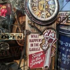 ガレージショップ
立体式サインボード
立て看板 型 スタンドクロック
#店舗什器
#自立式看板
#アメ車屋
#ハーレーダビットソン
#メンテナンスショップ
#アメリカンヴィンテージな家の画像