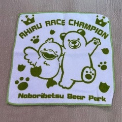 クマデザインタオルハンカチ　4枚セットの画像