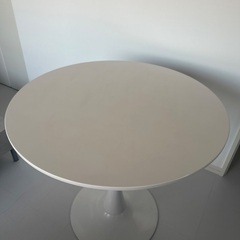 ラウンドテーブル　80cm ホワイトの画像