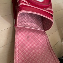 中古ランドセル　ピンクの画像