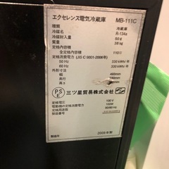 ★美品★エクセレンス ワインセラー ワインクーラー MB-111C 2009年製　の画像
