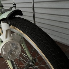 中古自転車　子供用自転車　美品　20インチ  カギ、ライト付きの画像