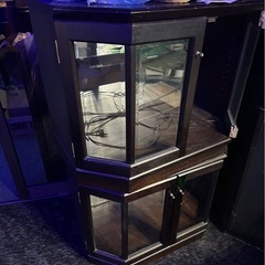 扉付木の棚ジャンク品です。の画像