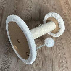 【8/24決定しました】小さな猫用クライミングフレーム　猫用爪とぎボード　猫用ジャンププラットフォームの画像
