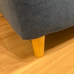 2人掛けソファ(ブルー)の画像