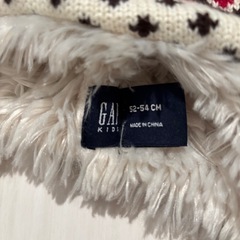 ニット帽　GAP キッズの画像