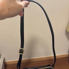 ショルダーバッグブラックの画像